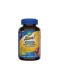 Natures Way - Nature's Way - Alive!® Zero Sugar Men's Gummy Multivitamin (50 Gummies)