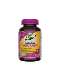 Natures Way - Nature's Way - Alive!® Zero Sugar Women's Gummy Multivitamin (50 Gummies)