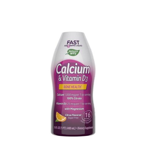 Natures Way - Nature's Way - Calcium & Vitamin D3 (480 ml)