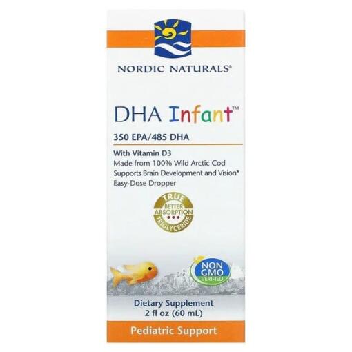 Nordic Naturals - DHA Spædbarn - 60 ml