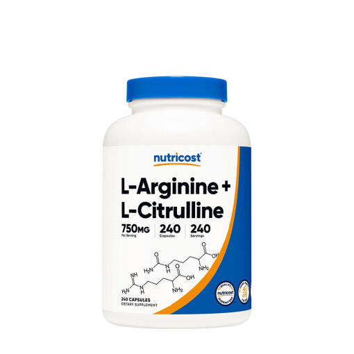 Nutricost - Nutricost L-Arginine L-Citrulline Complex Capsules (240 Capsules)