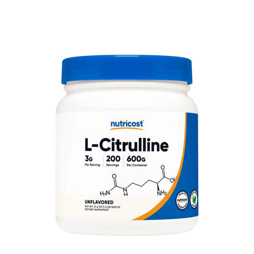Nutricost - Nutricost L-Citrulline (Base) Powder (600 g)