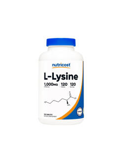 Nutricost - Nutricost L-Lysine Tablets (120 Tablets)
