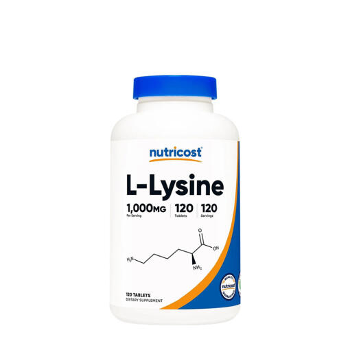 Nutricost - Nutricost L-Lysine Tablets (120 Tablets)