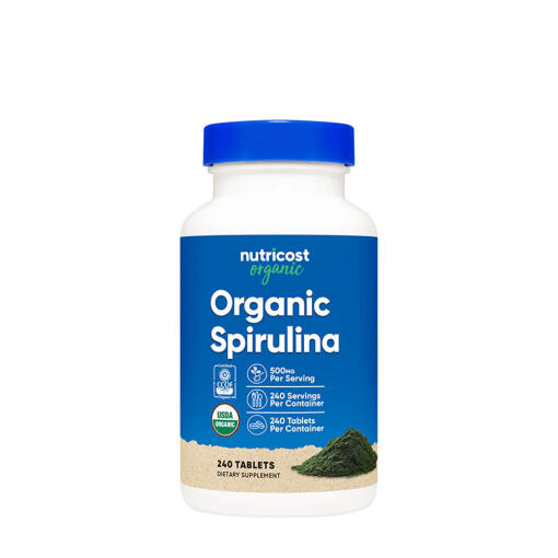 Nutricost - Nutricost - Organic Spirulina  (240 Tablets)