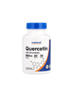 Nutricost - Nutricost - Quercetin (With Bromelain) 880 mg (60 Capsules)