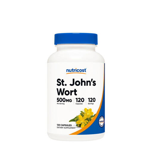 Nutricost - Nutricost - St Johns Wort 500 mg (120 Capsules)