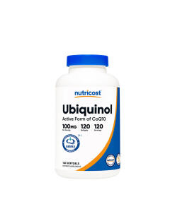 Nutricost - Nutricost - Ubiquinol 100 mg (120 Softgels)