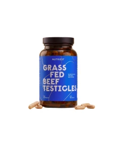 Nutriest - Græsfodret Tørret Oksetestikel - 240 Kapsler