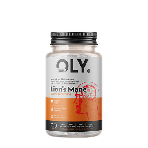 Oly - Oly - Lion's Mane 500 mg (60 Capsules)