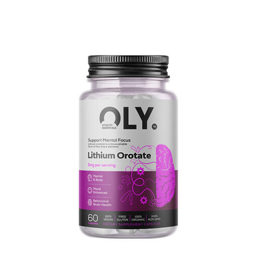 Oly - Oly - Lithium Orotate 5 mg (60 Capsules)