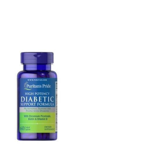 Puritan's Pride - Diabetikerstøtteformel - 60 kapsler