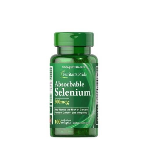 Puritan's Pride - Puritan's Pride Absorbable Selenium 200 mcg (100 Softgels)