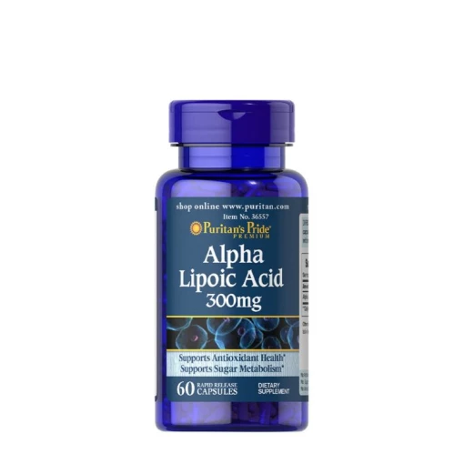 Puritan's Pride - Puritan's Pride Alpha Lipoic Acid 300 mg (60 Capsules)