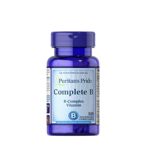 Puritan's Pride - Puritan's Pride Complete B (Vitamin B Complex) (100 Caplets)