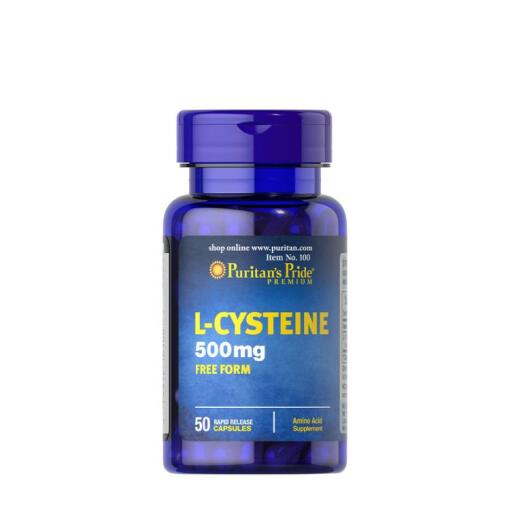 Puritan's Pride - Puritans Pride L-Cysteine 500 mg (50 Capsules)