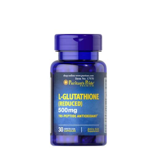 Puritan's Pride - Puritan's Pride L-Glutathione 500 mg (30 Capsules)