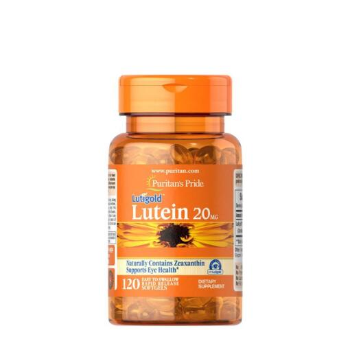 Puritan's Pride - Puritan's Pride Lutein 20 mg with Zeaxanthin (120 Softgels)