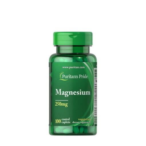 Puritan's Pride - Puritan's Pride Magnesium 250 mg (100 Caplets)