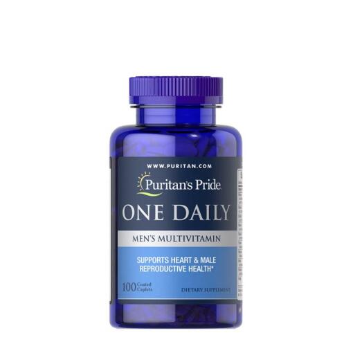 Puritan's Pride - Puritan's Pride One Daily Men's Multivitamin (100 Caplets)