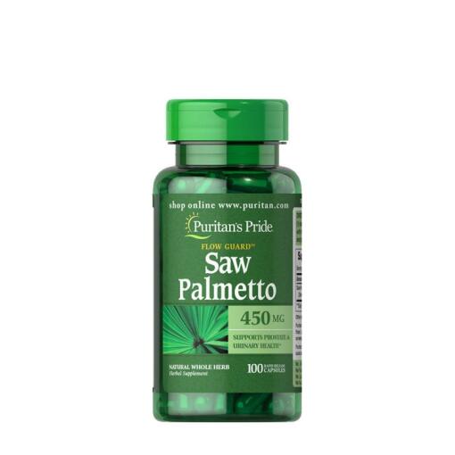 Puritan's Pride - Puritan's Pride Saw Palmetto 450 mg (100 Capsules)