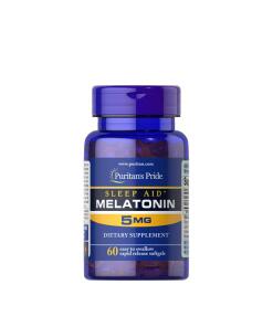 Puritan's Pride - Puritan's Pride Sleep Aid Melatonin 5 mg (60 Softgels)