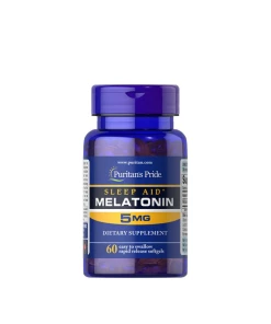 Puritan's Pride - Puritan's Pride Sleep Aid Melatonin 5 mg (60 Softgels)