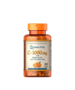 Puritan's Pride - Puritan's Pride Vitamin C-1000 mg with Bioflavonoids & Rose Hips (100 Caplets)
