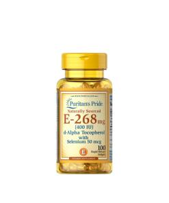Puritan's Pride - Puritan's Pride Vitamin E-with Selenium 400 IU Natural (100 Softgels)