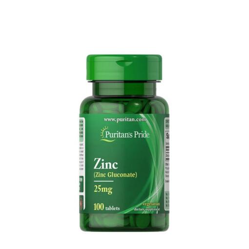 Puritan's Pride - Puritan's Pride Zinc 25 mg (100 Tablets)