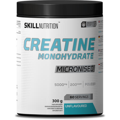 Skill Nutrition - Micronised Creatine Monohydrate Unflavoured - 300g