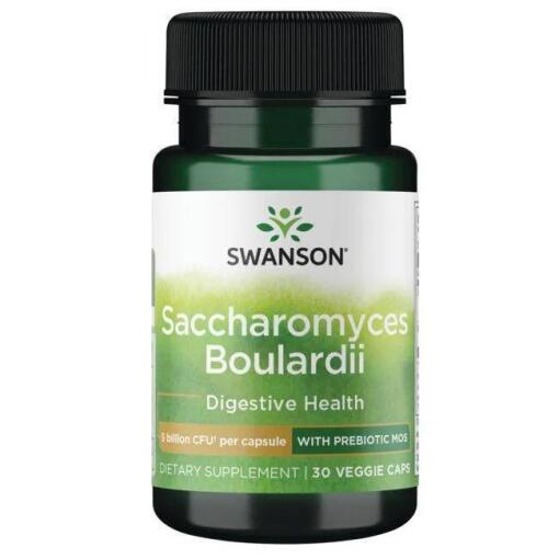 Swanson - Saccharomyces Boulardii - 30 vcaps