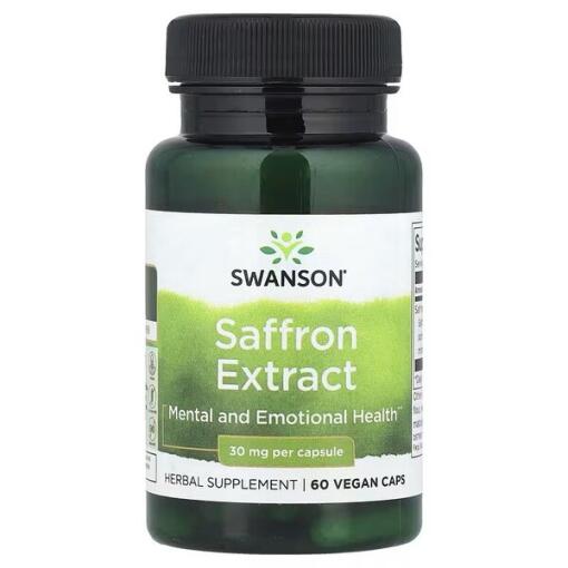 Swanson - Saffron Extract - 60 vcaps (EAN 087614142982)