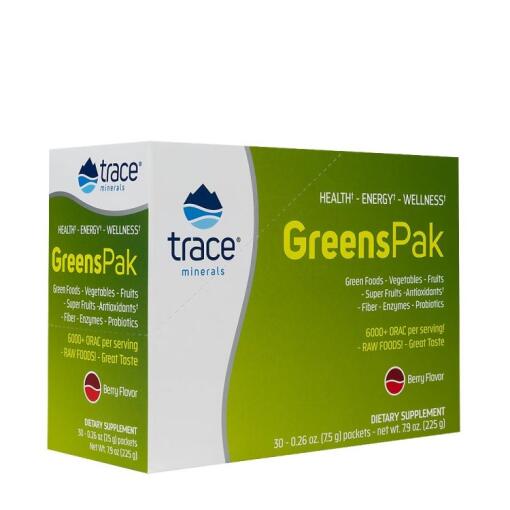 Trace Minerals - Trace Minerals Greens Pak (30 Packs
