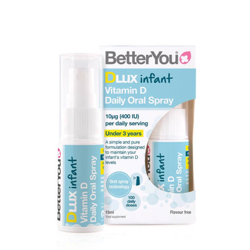 BetterYou - DLux Infant Daily Vitamin D Oral Spray - 15 ml.