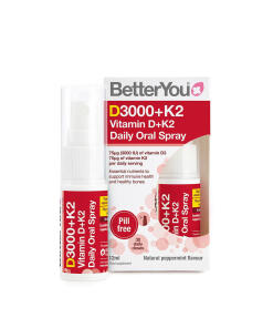 BetterYou - DLux+ Vitamin D+K2 Daily Oral Spray - 12 ml.