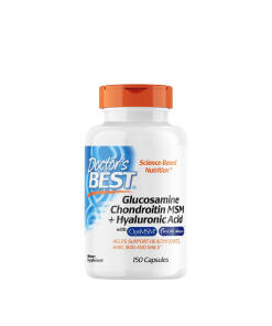 Doctor's Best - Glucosamine Chondroitin MSM + Hyaluronic Acid - 150 caps