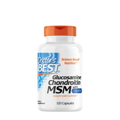 Doctor's Best - Glucosamine Chondroitin MSM with OptiMSM - 120 caps