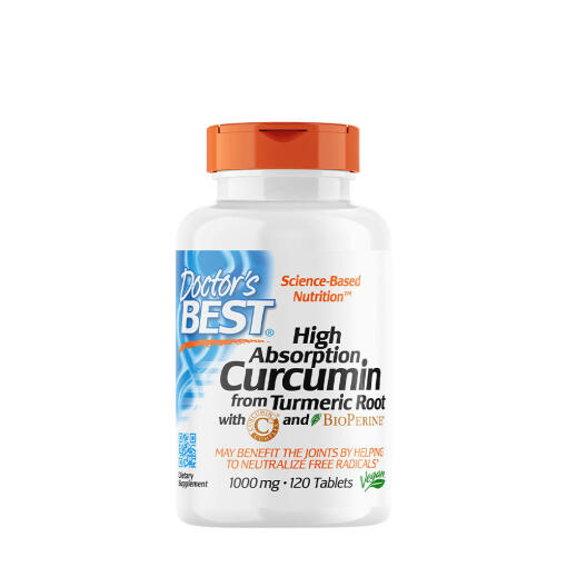 Doctor's Best - High Absorption Curcumin From Turmeric Root with C3 Complex & BioPerine
