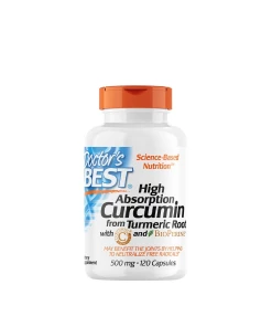 Doctor's Best - High Absorption Curcumin From Turmeric Root with C3 Complex & BioPerine