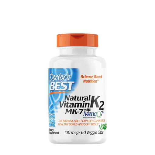 Doctor's Best - Natural Vitamin K2 MK7 with MenaQ7