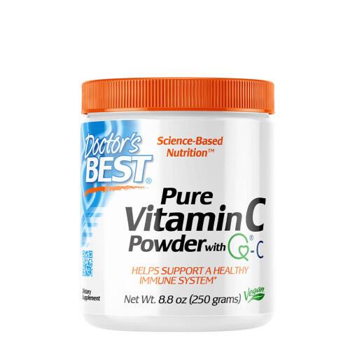 Doctor's Best - Pure Vitamin C Powder with Quali-C - 250g