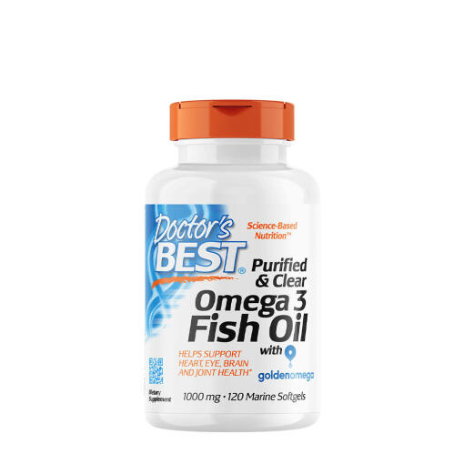 Doctor's Best - Purified & Clear Omega 3 Fish Oil