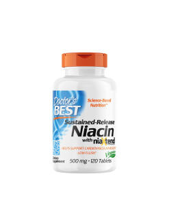 Doctor's Best - Time-release Niacin with niaXtend