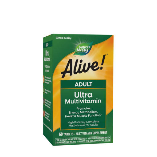 Natures Way - Nature's Way - Alive!® Adult Ultra Multivitamin (60 Tablets)