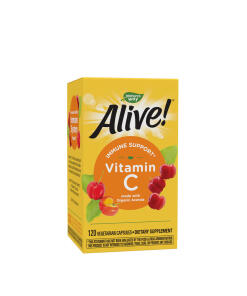 Natures Way - Nature's Way - Alive!® Fruit Source Vitamin C (120 Capsules)