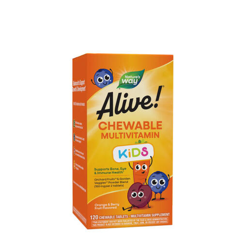 Natures Way - Nature's Way - Alive!® Kids Chewable Multivitamin (120 Chewables)