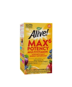 Natures Way - Nature's Way - Alive!® Max6 Max Potency Daily Multivitamin Without Iron (90 Capsules)
