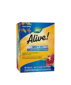 Natures Way - Nature's Way - Alive!® Men's 50+ Complete Multivitamin (50 Tablets)