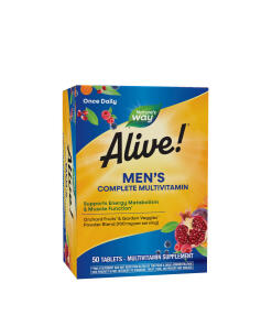Natures Way - Nature's Way - Alive!® Men’s Complete Multivitamin (130 Tablets)